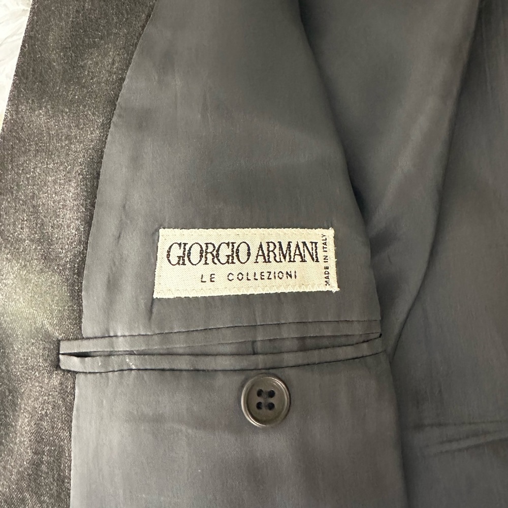 Giorgio Armani Charcoal Jacket